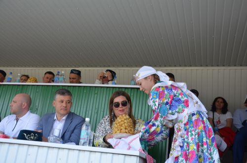 Район Сабан туе зур тантана төсендә башланды