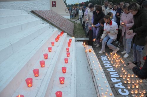 Сарманда «Хәтер шәме» акциясе үтте