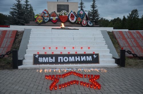 Сарманда «Хәтер шәме» акциясе үтте