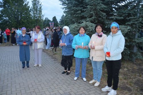 Сарманда «Хәтер шәме» акциясе үтте
