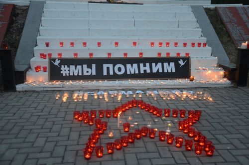 Сарманда «Хәтер шәме» акциясе үтте