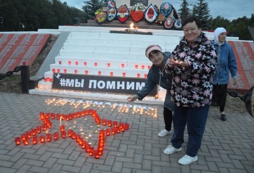 Сарманда «Хәтер шәме» акциясе үтте