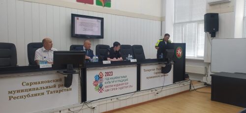 Сарманда юл хәрәкәте иминлеген тәэмин итү комиссиясе утырышы оештырылды