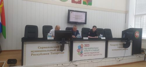 Сарманда юл хәрәкәте иминлеген тәэмин итү комиссиясе утырышы оештырылды