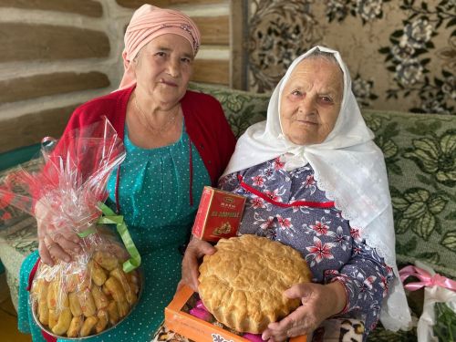 “Искра”ның алдынгы сыер савучысына 90 яшь тулды