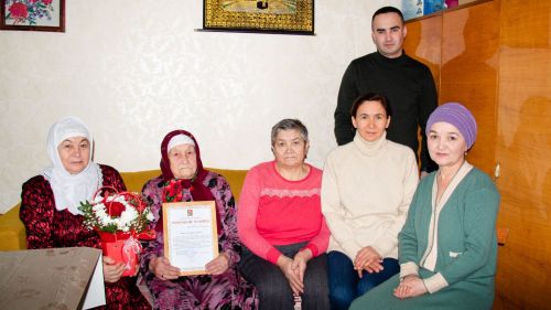 Жительнице поселка Джалиль исполнилось 90 лет