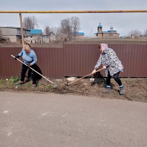 Ләке авыл җирлегендә өмә үтте