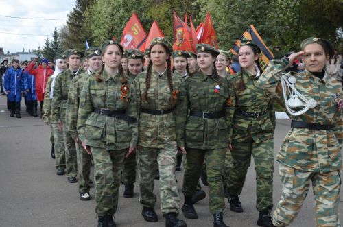 Сарманда узган Бөек Җиңү көненнән ФОТОРЕПОРТАЖ