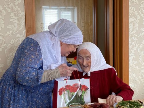 Галия апаның юбилеен Коръән ашы итеп үткәрделәр