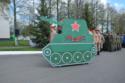 Сарманда узган Бөек Җиңү көненнән ФОТОРЕПОРТАЖ