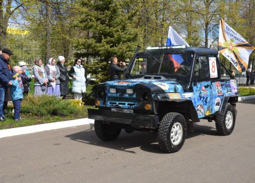 Сарманда узган Бөек Җиңү көненнән ФОТОРЕПОРТАЖ