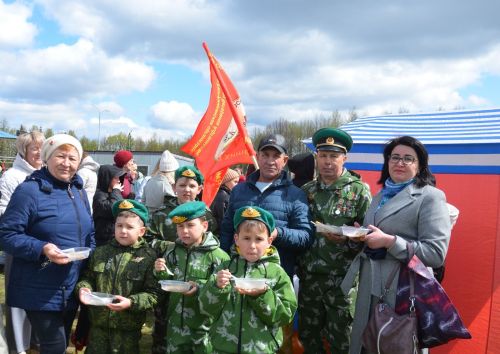 Сарманда узган Бөек Җиңү көненнән ФОТОРЕПОРТАЖ