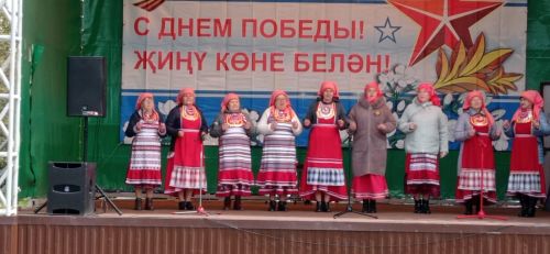 Сарманда узган Бөек Җиңү көненнән ФОТОРЕПОРТАЖ