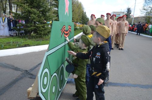 Сарманда узган Бөек Җиңү көненнән ФОТОРЕПОРТАЖ