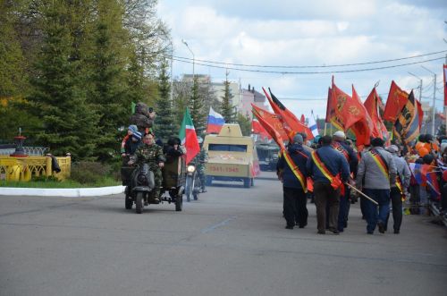 Сарманда узган Бөек Җиңү көненнән ФОТОРЕПОРТАЖ