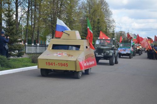 Сарманда узган Бөек Җиңү көненнән ФОТОРЕПОРТАЖ