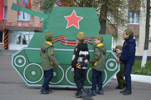 Сарманда узган Бөек Җиңү көненнән ФОТОРЕПОРТАЖ