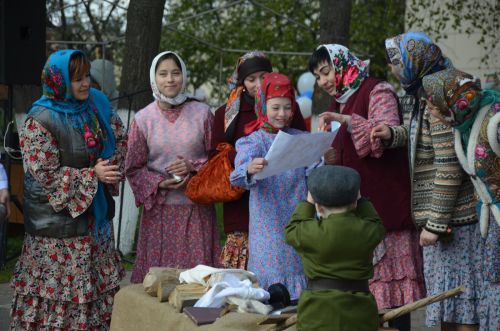 Сарманда узган Бөек Җиңү көненнән ФОТОРЕПОРТАЖ