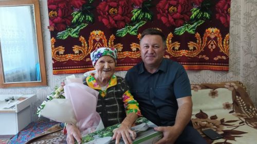 95-летний юбилей отметила Амина Фаттахова из поселка Джалиль