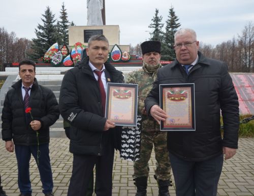 В районе встретились представители разных наций