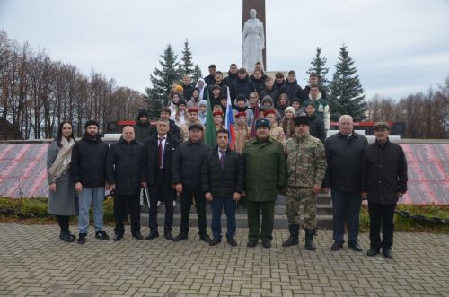 В районе встретились представители разных наций