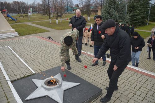 В районе встретились представители разных наций