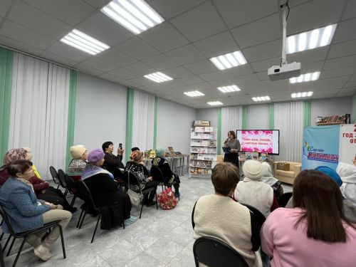 В библиотеке Сарманово чествовали матерей
