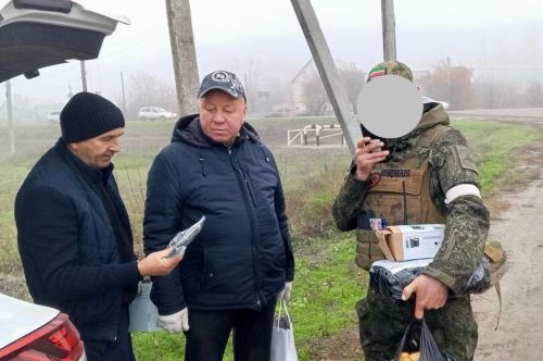 Глава района встретился с бойцами-земляками в зоне СВО
