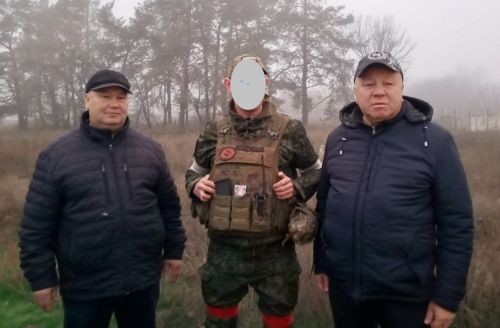 Глава района встретился с бойцами-земляками в зоне СВО