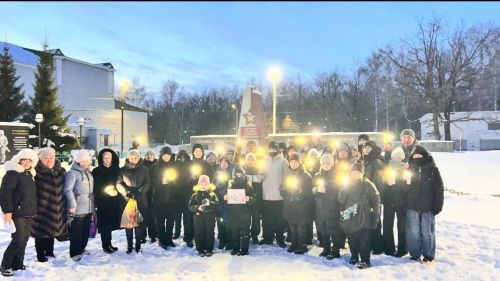 Юные дзюдоисты Сарманово почтили память жертв блокады и холокоста