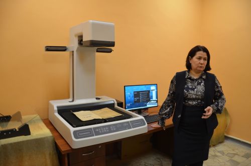 Участники «Движения Первых» побывали в архиве района
