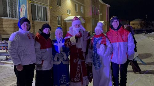 Сарманда күршеләр очраштылар