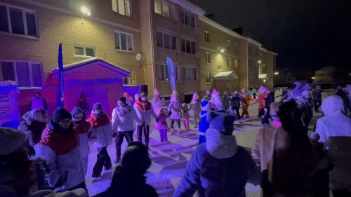 Сарманда күршеләр очраштылар