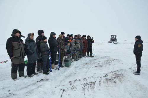 В Языково соревновались 56 рыбаков