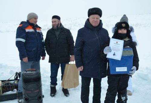 В Языково соревновались 56 рыбаков