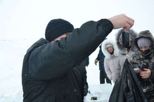 В Языково соревновались 56 рыбаков