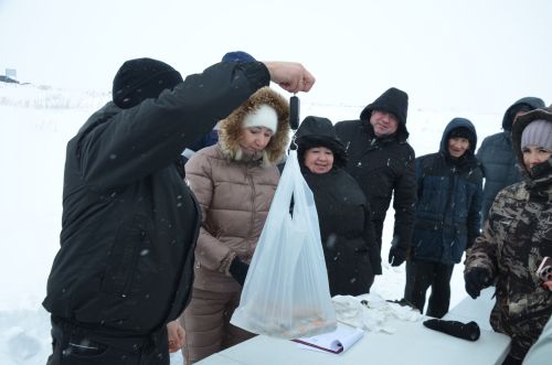 В Языково соревновались 56 рыбаков