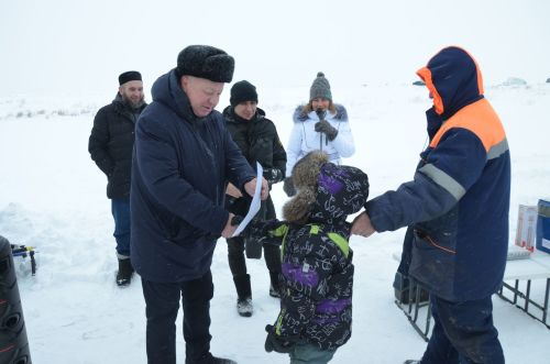 В Языково соревновались 56 рыбаков