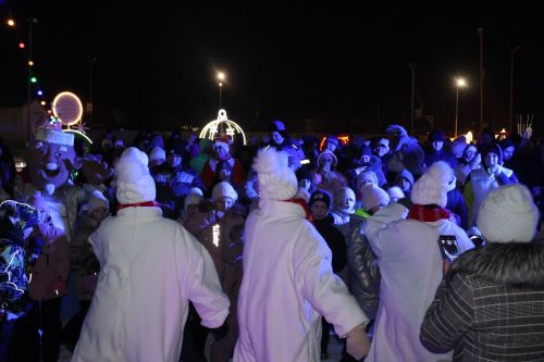 Рождественская феерия озарила Сарманово