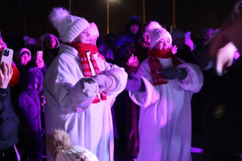 Рождественская феерия озарила Сарманово