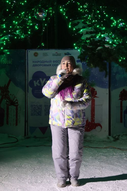 Рождественская феерия озарила Сарманово