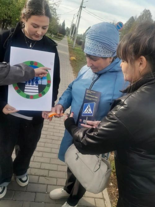 В Сарманово провели акцию «Пожилой пешеход»