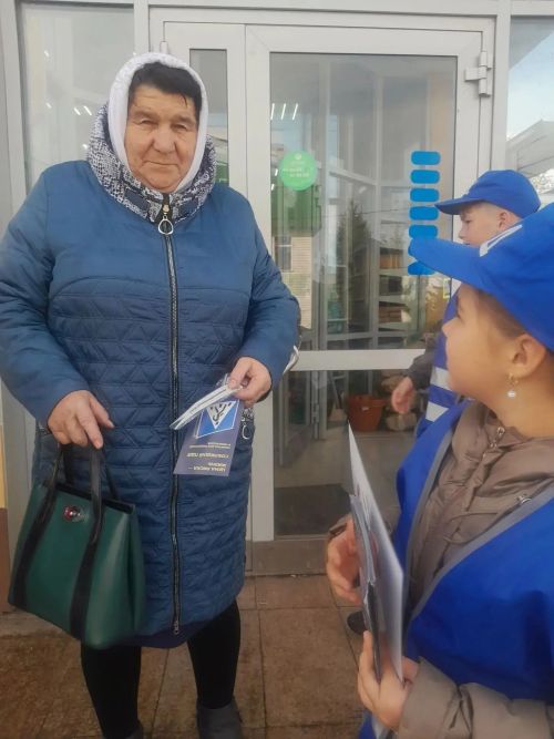 В Сарманово провели акцию «Пожилой пешеход»