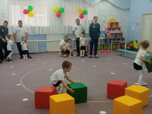 В Джалильском детском саду «Теремок» состоялась игра «Папы на старте»