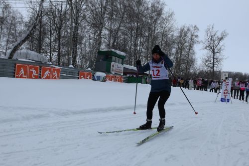 На соревнованиях по лыжам в Джалиле участвовали представители 21 района