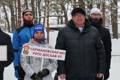 На соревнованиях по лыжам в Джалиле участвовали представители 21 района