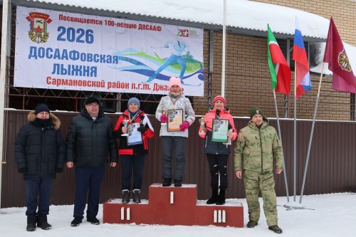 На соревнованиях по лыжам в Джалиле участвовали представители 21 района