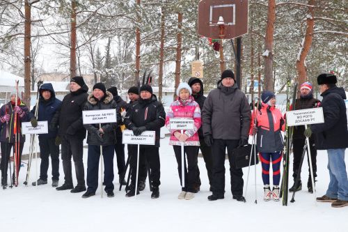 На соревнованиях по лыжам в Джалиле участвовали представители 21 района