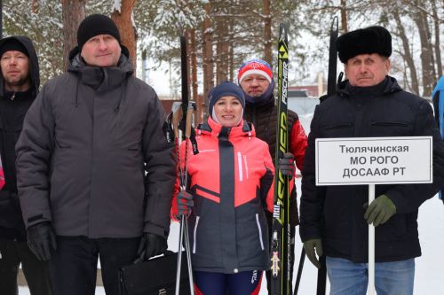 На соревнованиях по лыжам в Джалиле участвовали представители 21 района