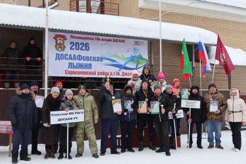 На соревнованиях по лыжам в Джалиле участвовали представители 21 района